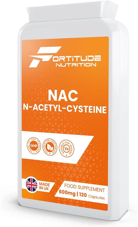 Nac N Acetyl Cysteine Capsules N Acetyl Cysteine 600mg Nac | Desertcart ...