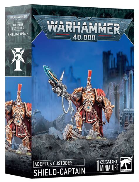 アデプトゥス・カストーデス:シールドキャプテン ADEPTUS CUSTODES: SHIELD CAPTAIN | ひがっちゲームズ