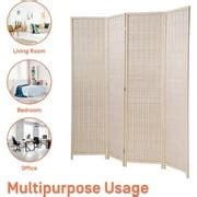 NiamVelo 4 Panel Room Dividers Folding Privacy India | Ubuy