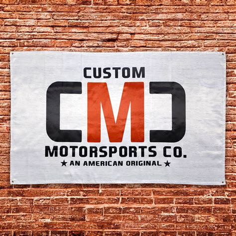 CMC Motorsports Logo Flag | CMC Motorsports