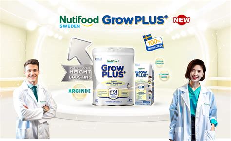 Nutifood Sweden GrowPLUS+ Cao Height Boosting