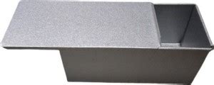 Bakers Pardise Galvanise Iron Steel Bread Mould Bread Loaf Mould for ...