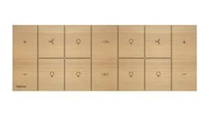 HOHM VIVERE 8 M Integrated Panel (2 Fan 6 Light) LIGHTS VERTICAL WOOD ...