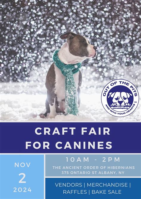 Craft Fair for Canines, Ancient Order of Hibernians, Albany, 2 November ...