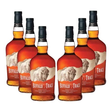 Buffalo Trace Straight Bourbon Whiskey 750ml Bundle 6-Pack – El Cerrito ...