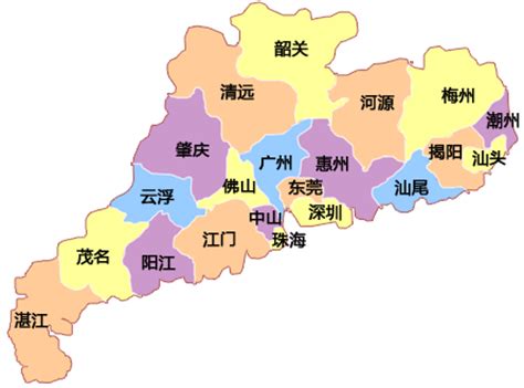 梅州行政图,梅州行政地图全图 - 伤感说说吧