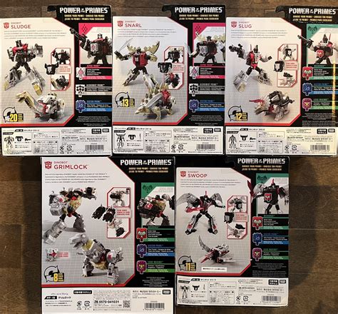 TAKARA TOMY VERSION! Transformers Volcanicus Set Dinobot Power of the ...