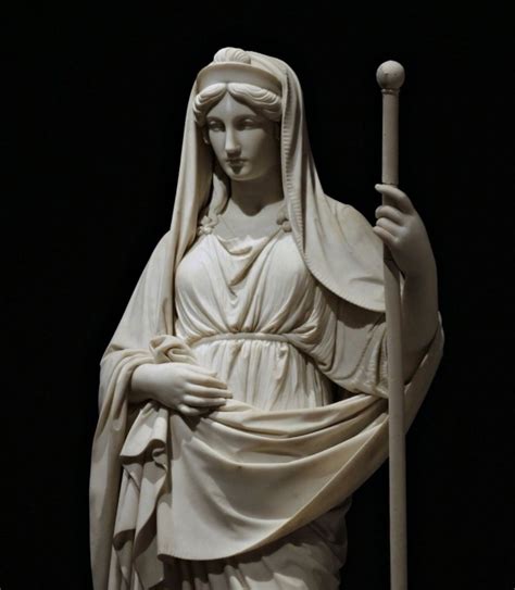 Greek Goddess Hestia | Ancient greek sculpture, Greek mythology statue ...