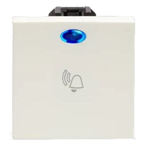 Buy ABB IIS206BL BL Mega Bell Switch With Indicator 6A White ...