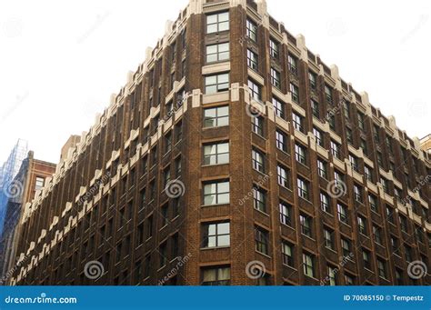 Brown Brick Building stock photo. Image of historic, 42nd - 70085150