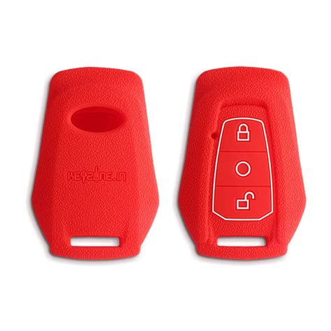 Keyzone Silicone Key Cover for Mahindra KUV-100 (Red) : Amazon.in: Car ...