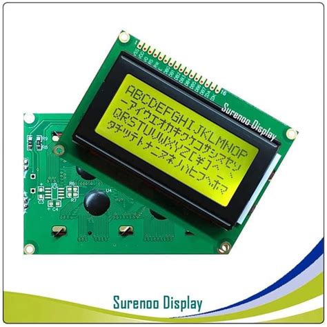 Jual LCD 1604 Display 16x4 Blue Green Backlight for Arduino - Hijau ...