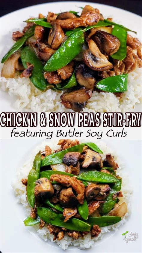 Chick n snow peas stir fry – Artofit