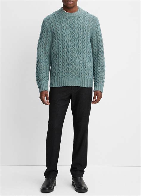 18 Best Men's Cable Knit Sweaters, According to Style Editors