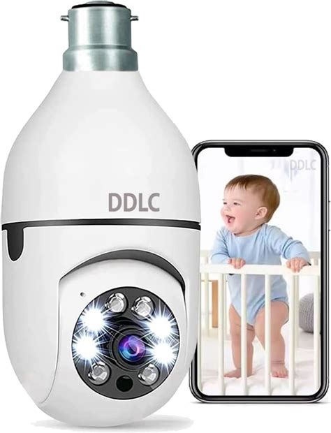 Buy Eyetech 360 Light Bulb Wireless IP WiFi Camera, Bulb Camera 360 ...