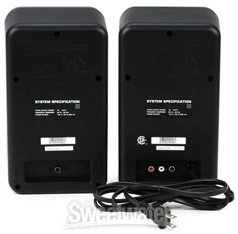 Behringer MS16 Powered Monitor Speaker - Pair — Audiomaxx India