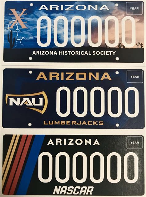 ADOT unveils new charitable Arizona license plates
