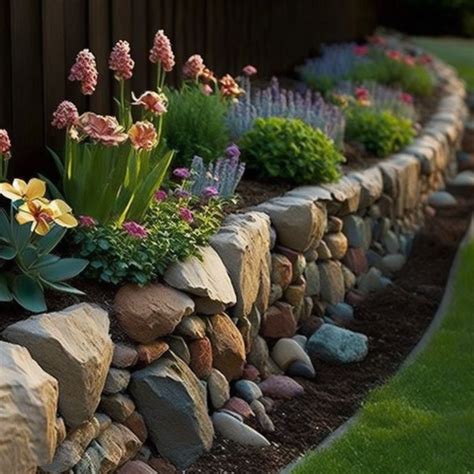 10 Small Flower Bed Ideas with Rocks to Make Your Garden Stand Out ...