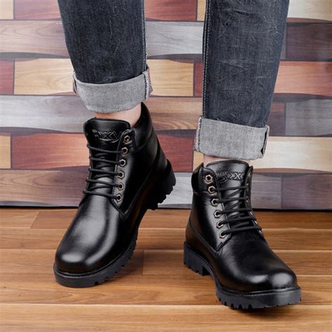 Bxxy's Lace-up Ankle Stylish Boots for Men – BxxyShoes