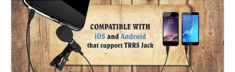 MODIK Professional Grade Lavalier Lapel Microphone Omnidirectional Mic ...