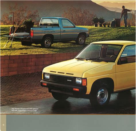 1987 Nissan Hardbody Truck D21 Dealer Brochure - US Market - NICOclub