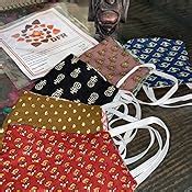 DFR Reversible Cotton Reusable Cloth Mask With Adjustable Ear Loop ...