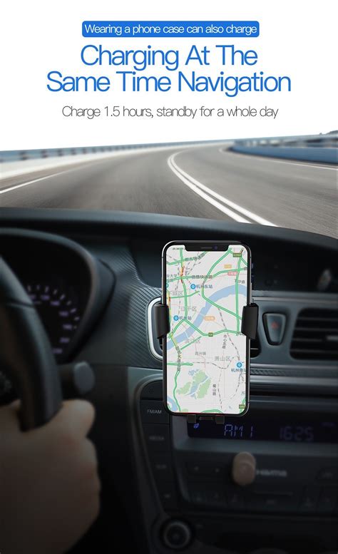 Totu ® CACW-05 Exquisite Car Mount Wireless Charger - Car Charger ...