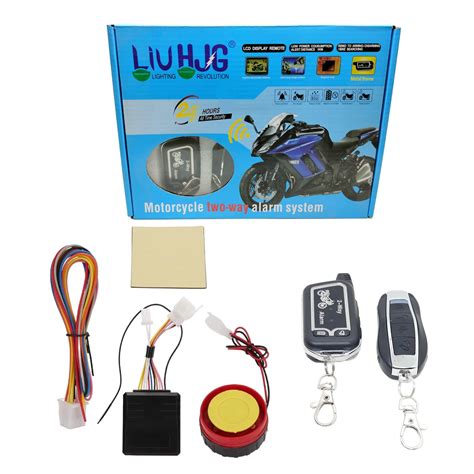 Motorcycle Anti Theft Two Way Alarm Device Universal For All Bikes (Pa