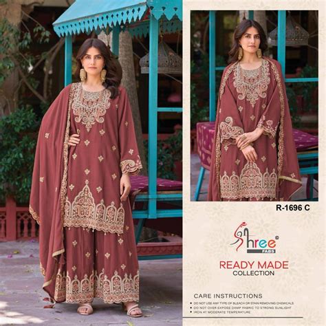 Shree R 1696 Ready Made Pakistani Salwar Suits Collection
