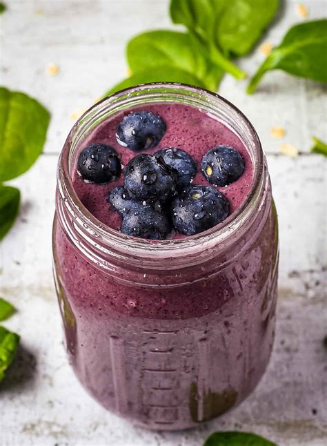 Spinach Berry Smoothie (Dairy-Free, Vegan) - Shane & Simple
