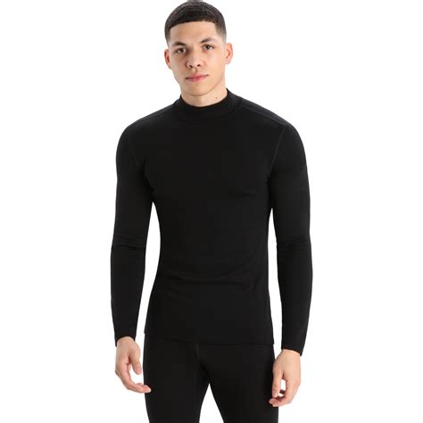 Icebreaker 260 Tech Turtleneck Long Sleeve Shirt Men - Black | BIKE24