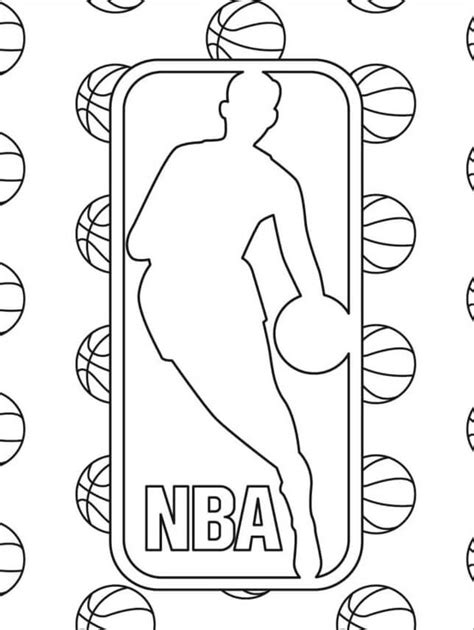 NBA Coloring Pages 的图像结果