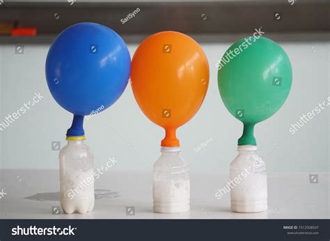 Baking Soda And Vinegar Reaction Balloon