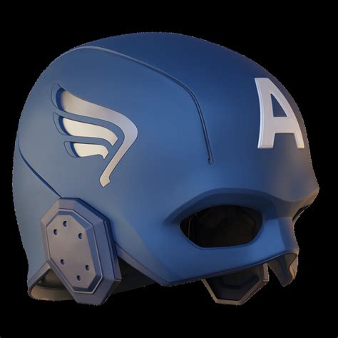 Captain America Helmet Avengers 2012 3D Print Model - Etsy