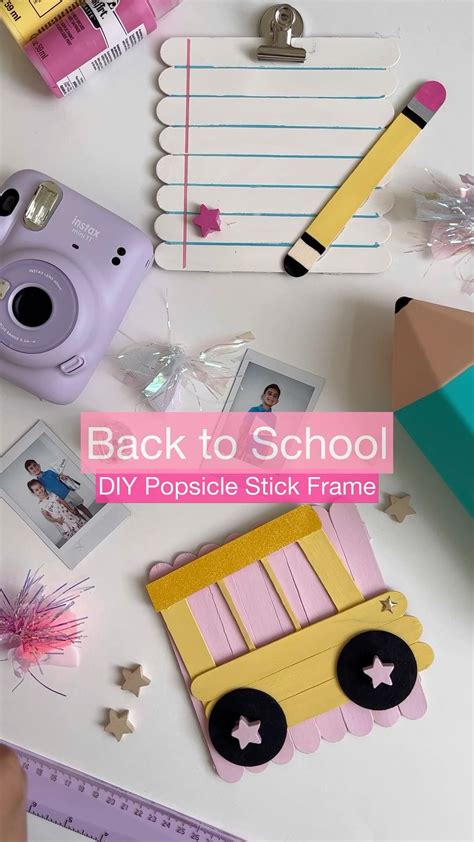 Image result for DIY Picture Frame Using Popsicle Sticks