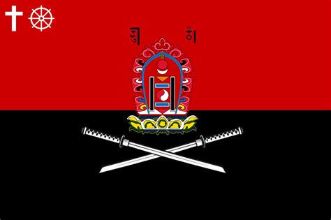 Empire of the mad baron, Roman von Ungern-Sternberg : r/flags