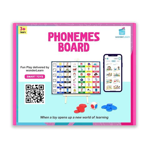 Buy Wonderhood Wooden Phonemes Board Game for 3+ Year Old Boy/Girl ...