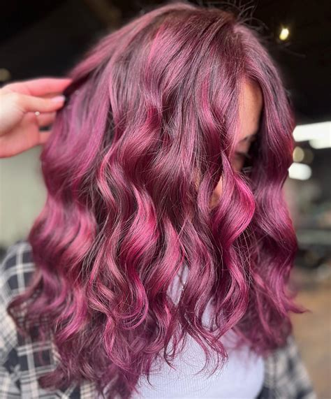 Dark Redpurple Hair Color Ideas