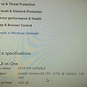 HP 20-C219in 19.45-inch All-in-One Desktop (Intel Pentium Silver J5005 ...