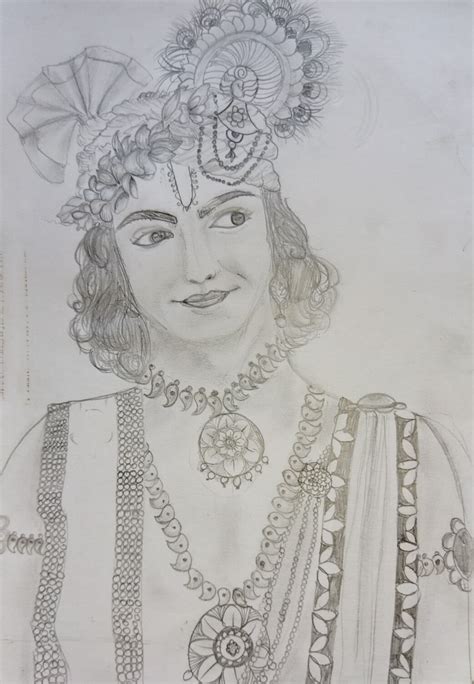 Top 999+ krishna pencil drawing images – Amazing Collection krishna pencil drawing images Full 4K