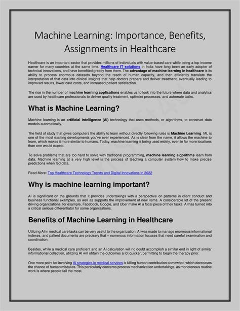 Importance of Machine Learning 的图像结果