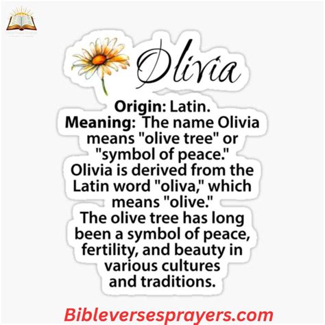 The REAL (Biblical) Meaning of Olivia: Origin, History & Stories