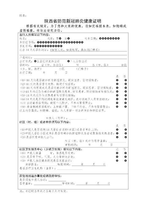 2020疫情期间陕西健康证明纸质版能代替健康码么-热备资讯