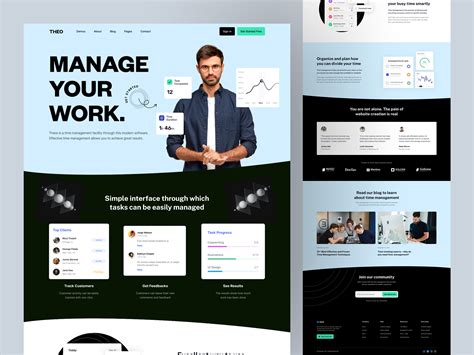Image result for Task Management Website Layout