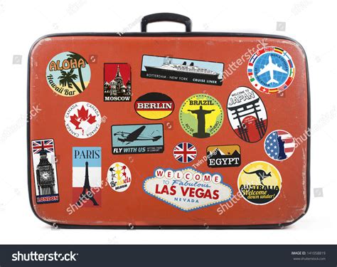 20,378 Suitcase stickers Images, Stock Photos & Vectors | Shutterstock