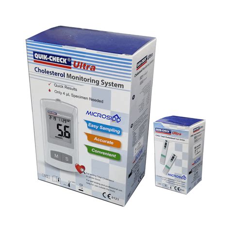 buy Cholesterol monitoring Strips online – Microsidd India