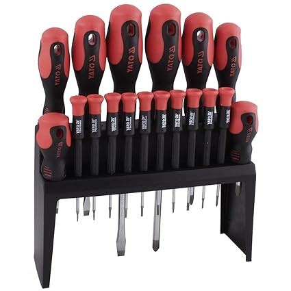 Yato YT-2786 Screwdriver Set of 18 Pieces|Screw driver Set for Home ...