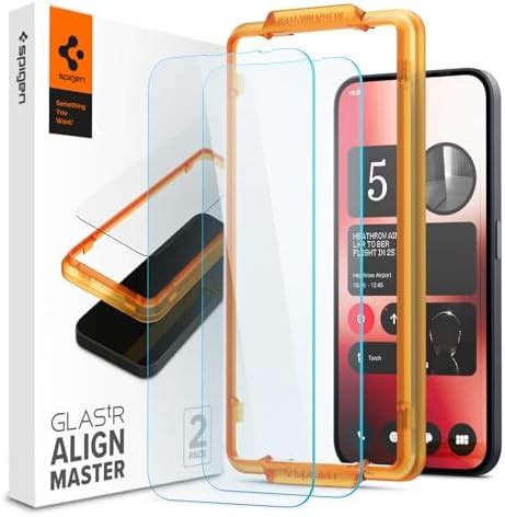 Spigen Alignmaster Tempered Glass Full Screen Protector Guard for ...