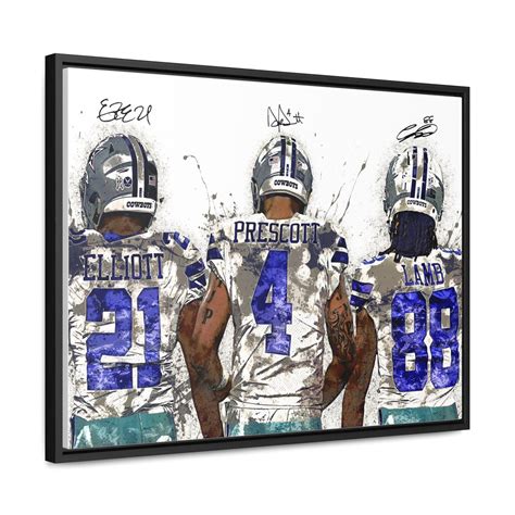 Dak Prescott, CeeDee Lamb, Ezekiel Elliott Poster, Football Poster sold ...
