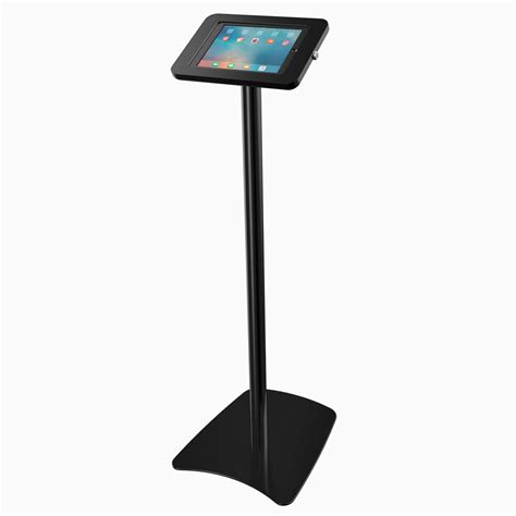 Adjustable Tablet Floor Stand for iPad | Tablet Kiosk Floor Stand for iPad